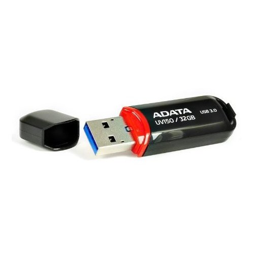 Фото Накопитель A-Data UV150 32GB USB 3.0 Black (AUV150-32G-RBK)