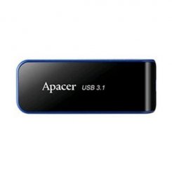 Фото Накопичувач Apacer AH356 64GB USB 3.1 Black (AP64GAH356B-1)
