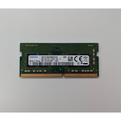 Озп Samsung SODIMM DDR4 8GB 3200Mhz (M471A1K43DB1-CWE) (Відновлено продавцем, 682680) купити з перевіркою сумісності: огляд, характеристики, ціна у Києві, Львові, Вінниці, Хмельницькому, Івано-Франківську, Україні | інтернет-магазин TELEMART.UA фото