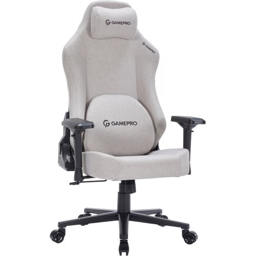 Ігрове крісло GamePro FGC750LG L Light Grey купити в Україні: Київ, Львів, Хмельницький, Тернопіль, Івано-Франківськ | Низька ціна, відгуки, характеристики від TELEMART фото
