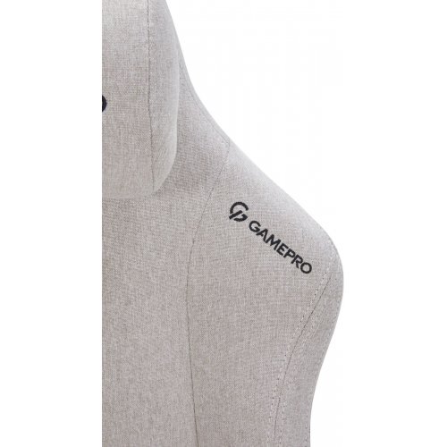Ігрове крісло GamePro FGC750LG L Light Grey купити в Україні: Київ, Львів, Хмельницький, Тернопіль, Івано-Франківськ | Низька ціна, відгуки, характеристики від TELEMART фото