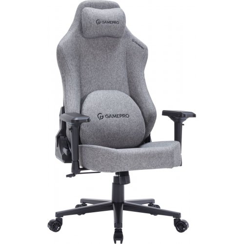Ігрове крісло GamePro FGC750DG L Dark Grey купити в Україні: Київ, Львів, Хмельницький, Тернопіль, Івано-Франківськ | Низька ціна, відгуки, характеристики від TELEMART фото