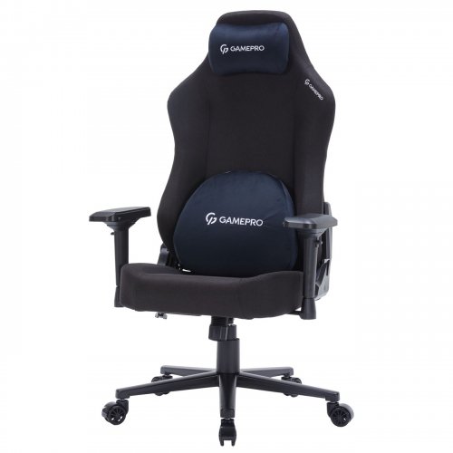 Игровое кресло GamePro FGC750B L Black купить в Украине: Киев, Днепр, Харьков, Одесса  | Низкая цена, отзывы, характеристики от TELEMART фото