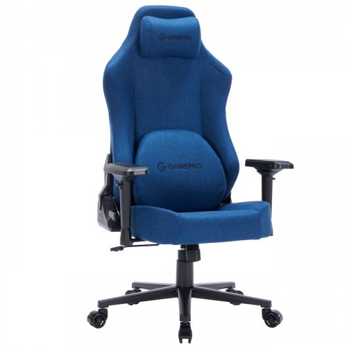 Игровое кресло GamePro FGC750DB L Dark Blue купить в Украине: Киев, Днепр, Харьков, Одесса  | Низкая цена, отзывы, характеристики от TELEMART фото