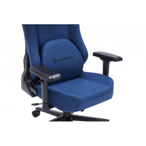 Купить Игровое кресло GamePro FGC750G L Dark Blue - цена в Харькове, Киеве, Днепре, Одессе
в интернет-магазине Telemart фото