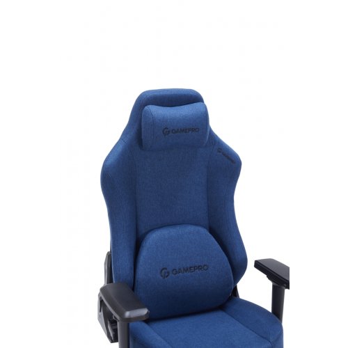 Купить Игровое кресло GamePro FGC750G L Dark Blue - цена в Харькове, Киеве, Днепре, Одессе
в интернет-магазине Telemart фото