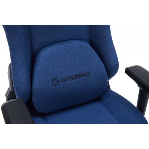 Купить Игровое кресло GamePro FGC750G L Dark Blue - цена в Харькове, Киеве, Днепре, Одессе
в интернет-магазине Telemart фото