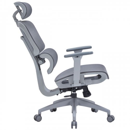 Офисное кресло OfficePro OC680 Grey купить в Украине: Киев, Днепр, Харьков, Одесса  | Низкая цена, отзывы, характеристики от TELEMART фото