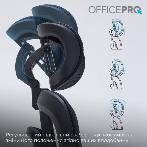 Офисное кресло OfficePro OC680 Black купить в Украине: Киев, Днепр, Харьков, Одесса  | Низкая цена, отзывы, характеристики от TELEMART фото
