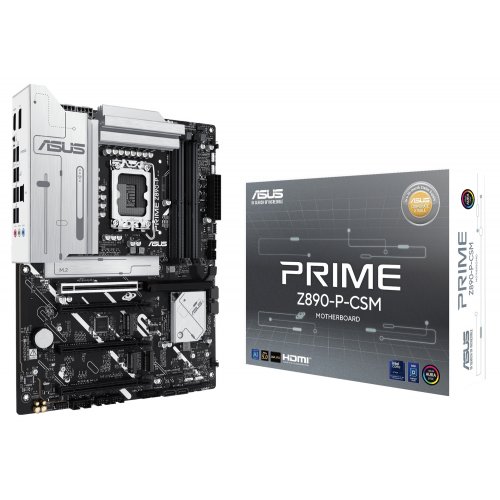 Материнська плата Asus PRIME Z890-P-CSM (s1851, Intel Z890) купити з перевіркою сумісності: огляд, характеристики, ціна у Києві, Львові, Вінниці, Хмельницькому, Івано-Франківську, Україні | інтернет-магазин TELEMART.UA фото