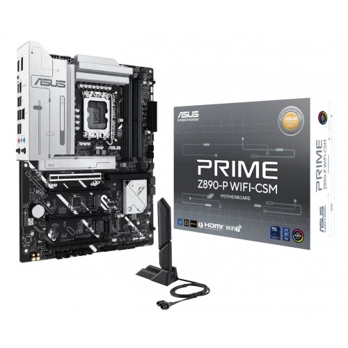 Материнська плата Asus PRIME Z890-P WIFI-CSM (s1851, Intel Z890) купити з перевіркою сумісності: огляд, характеристики, ціна у Києві, Львові, Вінниці, Хмельницькому, Івано-Франківську, Україні | інтернет-магазин TELEMART.UA фото