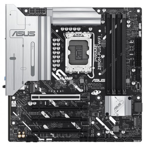 Материнська плата Asus PRIME Z890M-PLUS WIFI-CSM (s1851, Intel Z890) купити з перевіркою сумісності: огляд, характеристики, ціна у Києві, Львові, Вінниці, Хмельницькому, Івано-Франківську, Україні | інтернет-магазин TELEMART.UA фото