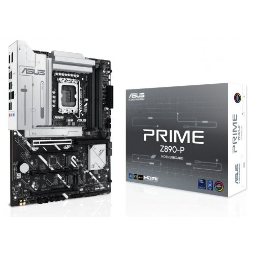 Купить Материнская плата Asus PRIME Z890-P (s1851, Intel Z890) с проверкой совместимости: обзор, характеристики, цена в Киеве, Днепре, Одессе, Харькове, Украине | интернет-магазин TELEMART.UA фото