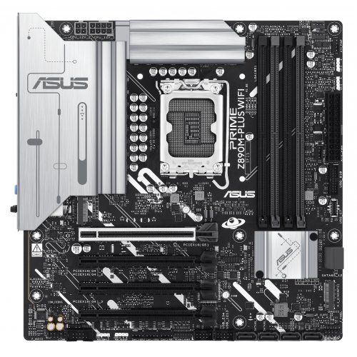 Купить Материнская плата Asus PRIME Z890M-PLUS WIFI (s1851, Intel Z890) с проверкой совместимости: обзор, характеристики, цена в Киеве, Днепре, Одессе, Харькове, Украине | интернет-магазин TELEMART.UA фото