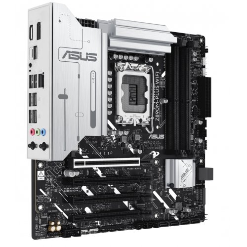 Купить Материнская плата Asus PRIME Z890M-PLUS WIFI (s1851, Intel Z890) с проверкой совместимости: обзор, характеристики, цена в Киеве, Днепре, Одессе, Харькове, Украине | интернет-магазин TELEMART.UA фото