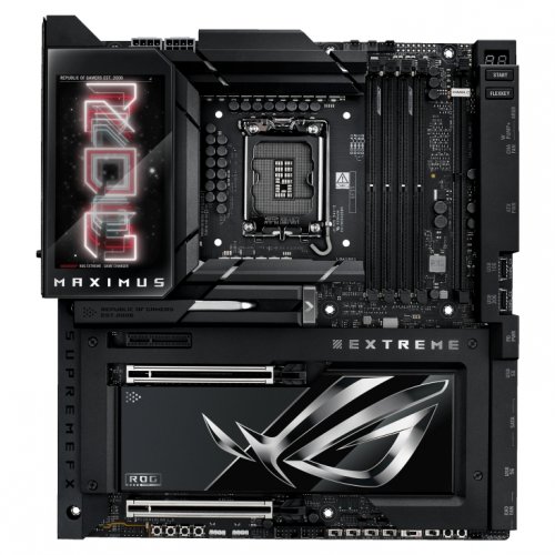 Материнська плата Asus ROG MAXIMUS Z890 EXTREME (s1851, Intel Z890) купити з перевіркою сумісності: огляд, характеристики, ціна у Києві, Львові, Вінниці, Хмельницькому, Івано-Франківську, Україні | інтернет-магазин TELEMART.UA фото