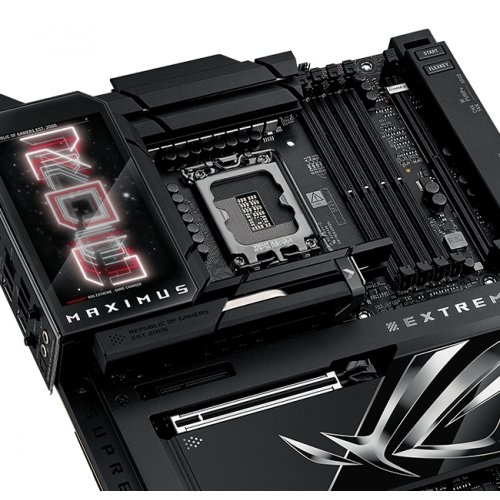 Купить Материнская плата Asus ROG MAXIMUS Z890 EXTREME (s1851, Intel Z890) с проверкой совместимости: обзор, характеристики, цена в Киеве, Днепре, Одессе, Харькове, Украине | интернет-магазин TELEMART.UA фото