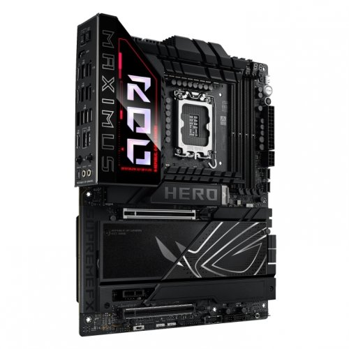 Купить Материнская плата Asus ROG MAXIMUS Z890 HERO (s1851, Intel Z890) с проверкой совместимости: обзор, характеристики, цена в Киеве, Днепре, Одессе, Харькове, Украине | интернет-магазин TELEMART.UA фото