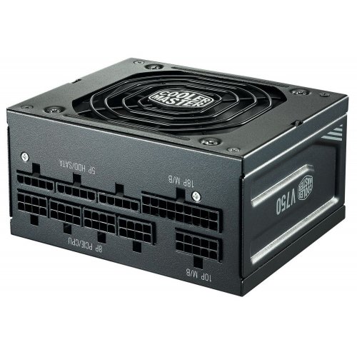 Блок живлення Cooler Master V750 SFX Gold 750W (MPY-7501-SFHAGV-UK) купити з перевіркою сумісності: огляд, характеристики, ціна у Києві, Львові, Вінниці, Хмельницькому, Івано-Франківську, Україні | інтернет-магазин TELEMART.UA фото