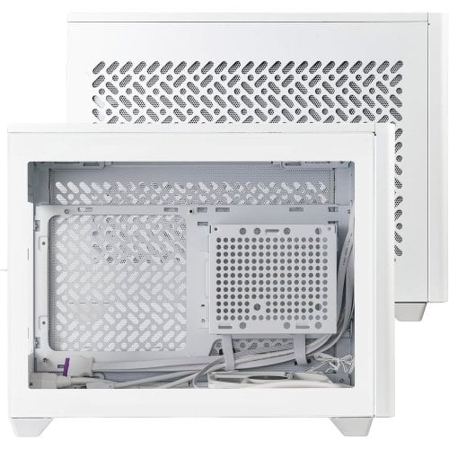 Купить Корпус Cooler Master MasterBox NR200P V2 Tempered Glass без БП (NR200PV2-WCNN-S00) White с проверкой совместимости: обзор, характеристики, цена в Киеве, Днепре, Одессе, Харькове, Украине | интернет-магазин TELEMART.UA фото