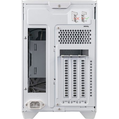 Фото Корпус Cooler Master MasterBox NR200P V2 Tempered Glass без БЖ (NR200PV2-WCNN-S00) White