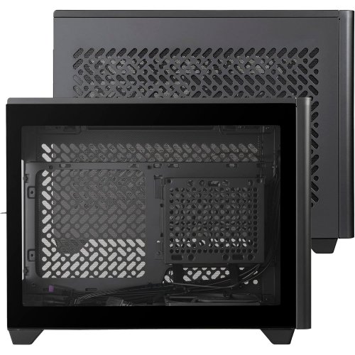 Купить Корпус Cooler Master MasterBox NR200P V2 Tempered Glass без БП (NR200PV2-KCNN-S00) Black с проверкой совместимости: обзор, характеристики, цена в Киеве, Днепре, Одессе, Харькове, Украине | интернет-магазин TELEMART.UA фото