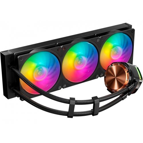 Купить Готовая СВО Cooler Master MasterLiquid 360 ION (MLY-D36M-A24PZ-R1) Black с проверкой совместимости: обзор, характеристики, цена в Киеве, Днепре, Одессе, Харькове, Украине | интернет-магазин TELEMART.UA фото