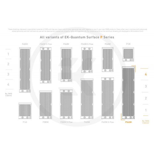 Купить Радиатор EKWB EK-Quantum Surface P560M - Black (3831109838617) - цена в Харькове, Киеве, Днепре, Одессе
в интернет-магазине Telemart фото