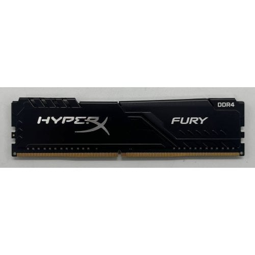 Озп HyperX DDR4 8GB 2666Mhz Fury Black (HX426C16FB3/8) (Відновлено продавцем, 682981) купити з перевіркою сумісності: огляд, характеристики, ціна у Києві, Львові, Вінниці, Хмельницькому, Івано-Франківську, Україні | інтернет-магазин TELEMART.UA фото