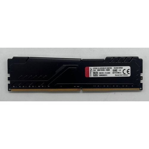 Озп HyperX DDR4 8GB 2666Mhz Fury Black (HX426C16FB3/8) (Відновлено продавцем, 682981) купити з перевіркою сумісності: огляд, характеристики, ціна у Києві, Львові, Вінниці, Хмельницькому, Івано-Франківську, Україні | інтернет-магазин TELEMART.UA фото