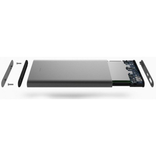 Купить Powerbank Xiaomi Mi Power Bank 10000 mAh Pro (PLM01ZM) Grey - цена в Харькове, Киеве, Днепре, Одессе
в интернет-магазине Telemart фото