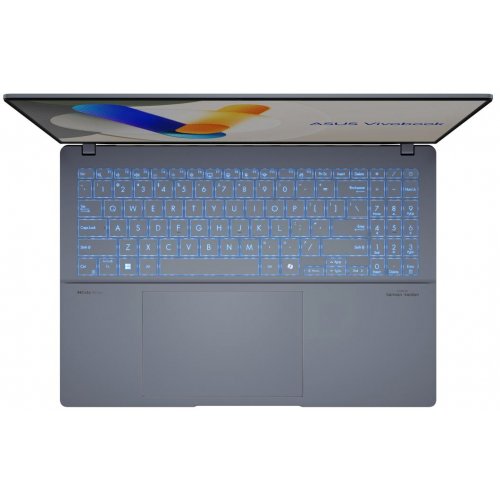 Купить Ноутбук Asus Vivobook S 16 OLED S5606MA-MX088 (90NB12E1-M005S0) Mist Blue - цена в Харькове, Киеве, Днепре, Одессе
в интернет-магазине Telemart фото