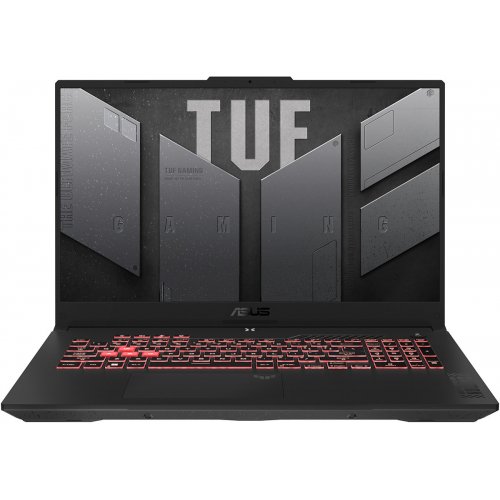 Купити Ноутбук Asus TUF Gaming A17 FA707NU-HX081 (90NR0EF6-M00580) Jaeger Gray - ціна в Києві, Львові, Вінниці, Хмельницькому, Франківську, Україні | інтернет-магазин TELEMART.UA фото