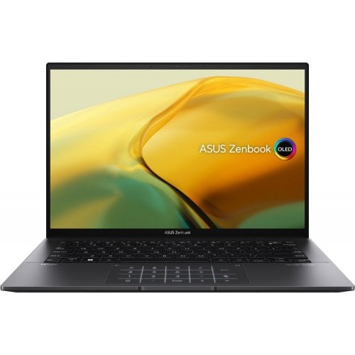 Купити Ноутбук Asus Zenbook 14 OLED UM3402YA-KM697 (90NB0W95-M016W0) Jade Black - ціна в Києві, Львові, Вінниці, Хмельницькому, Франківську, Україні | інтернет-магазин TELEMART.UA фото