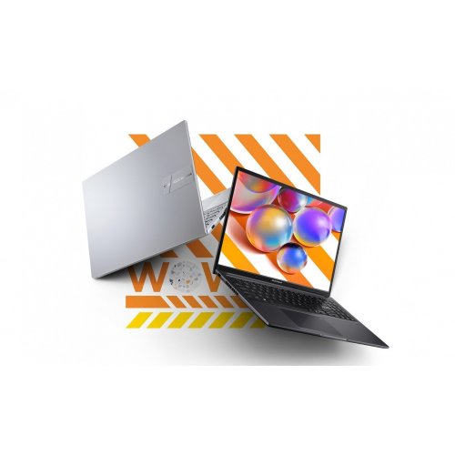 Купити Ноутбук Asus Vivobook 16 M1605YA-MB541 (90NB10R1-M00V60) Indie Black - ціна в Києві, Львові, Вінниці, Хмельницькому, Франківську, Україні | інтернет-магазин TELEMART.UA фото