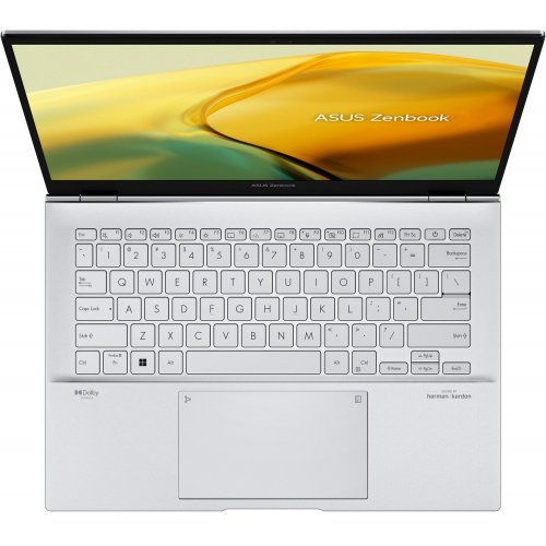 Купить Ноутбук Asus Zenbook 14 UX3402VA-KP783 (90NB10G6-M017J0) Foggy Silver - цена в Харькове, Киеве, Днепре, Одессе
в интернет-магазине Telemart фото