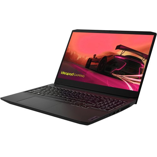 Купити Ноутбук Lenovo IdeaPad Gaming 3 15ACH6 (82K202DBRA) Shadow Black - ціна в Києві, Львові, Вінниці, Хмельницькому, Франківську, Україні | інтернет-магазин TELEMART.UA фото