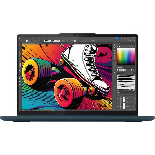 Купить Ноутбук Lenovo Yoga 7 2-in-1 14IML9 (83DJ00CNRA) Tidal Teal - цена в Харькове, Киеве, Днепре, Одессе
в интернет-магазине Telemart фото