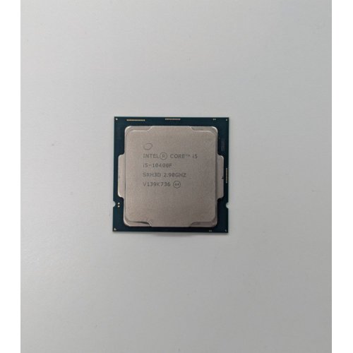 Процесор Intel Core i5-10400F 2.9(4.3)GHz s1200 Box (BX8070110400F) (Відновлено продавцем, 683938) купити з перевіркою сумісності: огляд, характеристики, ціна у Києві, Львові, Вінниці, Хмельницькому, Івано-Франківську, Україні | інтернет-магазин TELEMART.UA фото