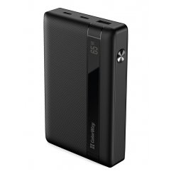 Powerbank ColorWay 20000mAh Powerful 65W (CW-PB200LPA3BK-PDD) Black