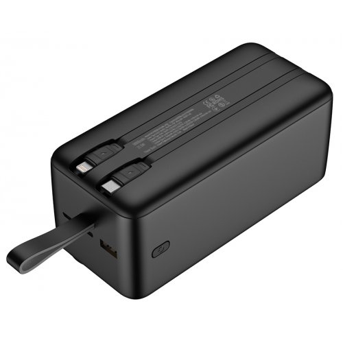 Купить Powerbank ColorWay 50000mAh LCD 22.5W (CW-PB500LPA4BK-PDD) Black - цена в Харькове, Киеве, Днепре, Одессе
в интернет-магазине Telemart фото