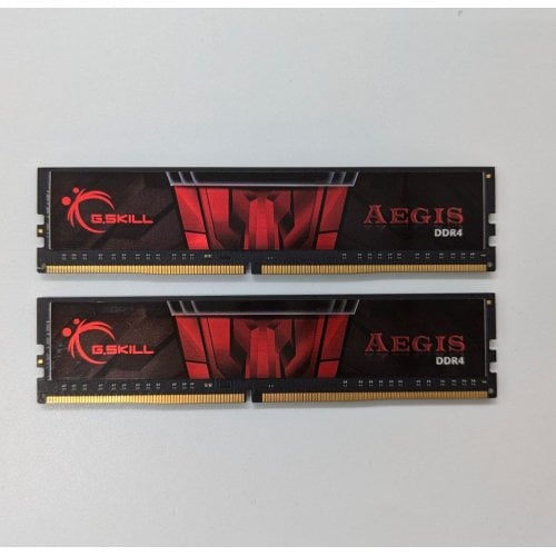 Озп G.Skill DDR4 16GB (2x8GB) 3200Mhz Aegis (F4-3200C16D-16GIS) (Відновлено продавцем, 683978) купити з перевіркою сумісності: огляд, характеристики, ціна у Києві, Львові, Вінниці, Хмельницькому, Івано-Франківську, Україні | інтернет-магазин TELEMART.UA фото