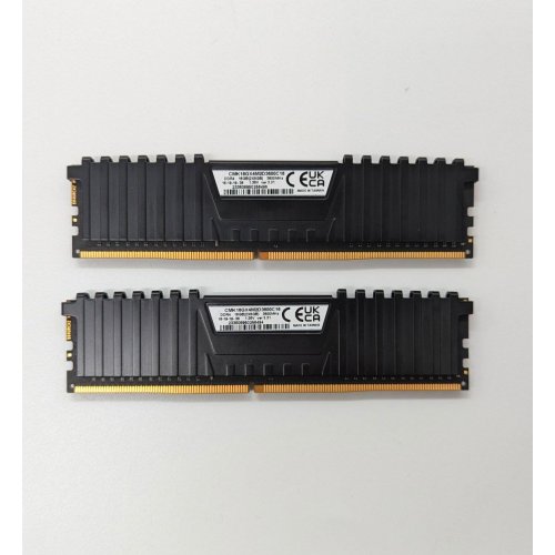 Купить Озу Corsair DDR4 16GB (2x8GB) 3600Mhz Vengeance LPX Black (CMK16GX4M2D3600C16) (Восстановлено продавцом, 683995) с проверкой совместимости: обзор, характеристики, цена в Киеве, Днепре, Одессе, Харькове, Украине | интернет-магазин TELEMART.UA фото