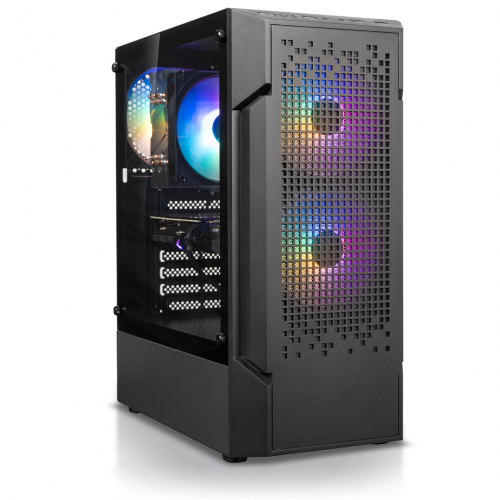 Купити Комп'ютер HEXO Gaming RTX4060 Base (HGB-3600N4060-16S500BKSH) Black/Shadow - ціна в Києві, Львові, Вінниці, Хмельницькому, Франківську, Україні | інтернет-магазин TELEMART.UA фото