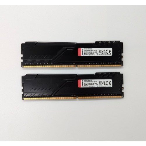 Озп Kingston DDR4 16GB (2x8GB) 2666Mhz FURY Beast Black (KF426C16BBK2/16) (Відновлено продавцем, 684009) купити з перевіркою сумісності: огляд, характеристики, ціна у Києві, Львові, Вінниці, Хмельницькому, Івано-Франківську, Україні | інтернет-магазин TELEMART.UA фото