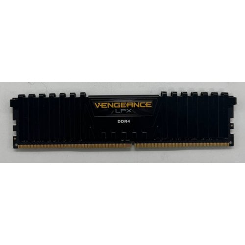 Купить Озу Corsair DDR4 8GB 2666Mhz Vengeance LPX (CMK8GX4M1A2666C16) Black (Восстановлено продавцом, 684010) с проверкой совместимости: обзор, характеристики, цена в Киеве, Днепре, Одессе, Харькове, Украине | интернет-магазин TELEMART.UA фото