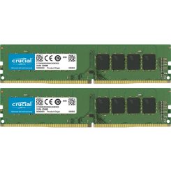 Озу Crucial DDR4 16GB (2x8GB) 3200Mhz (CT2K8G4DFRA32A) (Восстановлено продавцом, 684022)