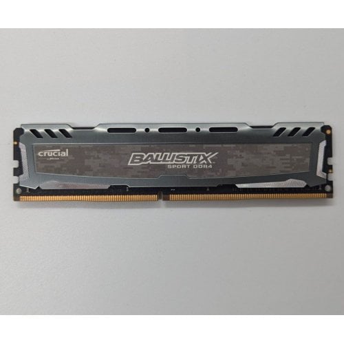 Озп Crucial DDR4 8GB 2400Mhz Ballistix Sport (BLS8G4D240FSB) (Відновлено продавцем, 684069) купити з перевіркою сумісності: огляд, характеристики, ціна у Києві, Львові, Вінниці, Хмельницькому, Івано-Франківську, Україні | інтернет-магазин TELEMART.UA фото