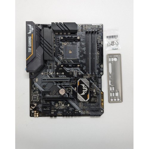 Материнська плата Asus TUF B450-PRO GAMING (sAM4, AMD B450) (Відновлено продавцем, 684320) купити з перевіркою сумісності: огляд, характеристики, ціна у Києві, Львові, Вінниці, Хмельницькому, Івано-Франківську, Україні | інтернет-магазин TELEMART.UA фото