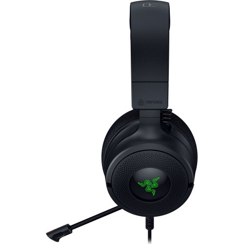 Купити Навушники Razer Kraken V4 X (RZ04-05180100-R3M1) Black - ціна в Києві, Львові, Вінниці, Хмельницькому, Франківську, Україні | інтернет-магазин TELEMART.UA фото